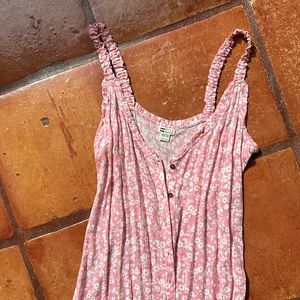 Billabong pink floral dress
